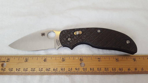 Складной нож Spyderco Sage 3 - 123CFBAP фото 3
