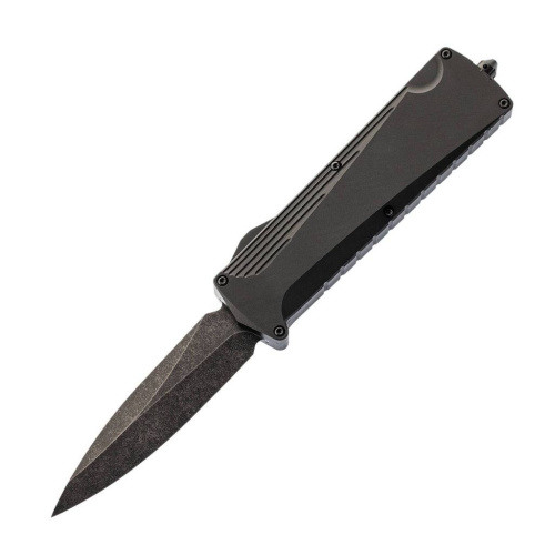 Складной нож Daggerr Автоматический нож Koschei All Black (Кощей)