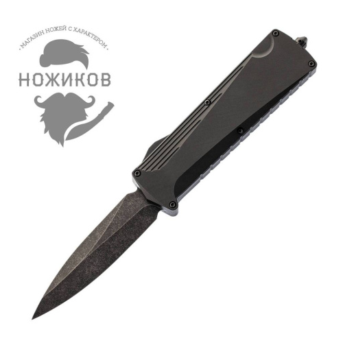 Складной нож Daggerr Автоматический нож Koschei All Black (Кощей) фото 3