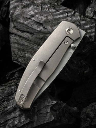 Складной нож WE Knife Esprit Marble Carbon фото 6