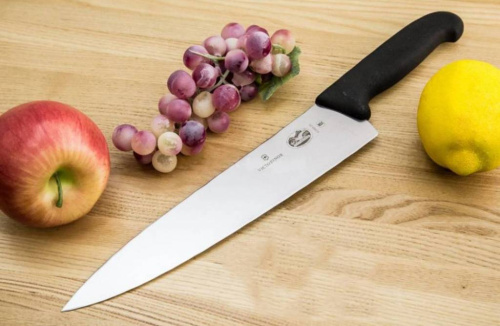 410 Victorinox Кухонный разделочный нож с широким лезвием фото 3