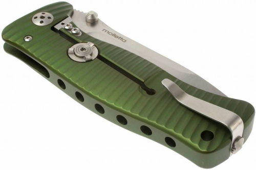 Складной нож Lion Steel SR1A GS GREEN фото 11