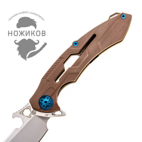 Складной нож Rikeknife M3 brown фото 14