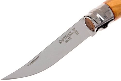 Складной нож Opinel Нож складной филейный№8 VRI Folding Slim Olivewood фото 9
