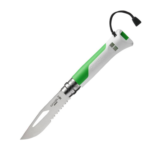 Складной нож Opinel №8 Fluo Green