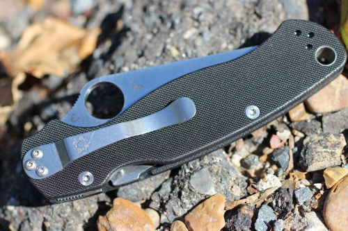 Складной нож Spyderco Para Military 2 - C81GP2 фото 4 Складной нож Spyderco Para Military 2 - C81GP2 фото 4
